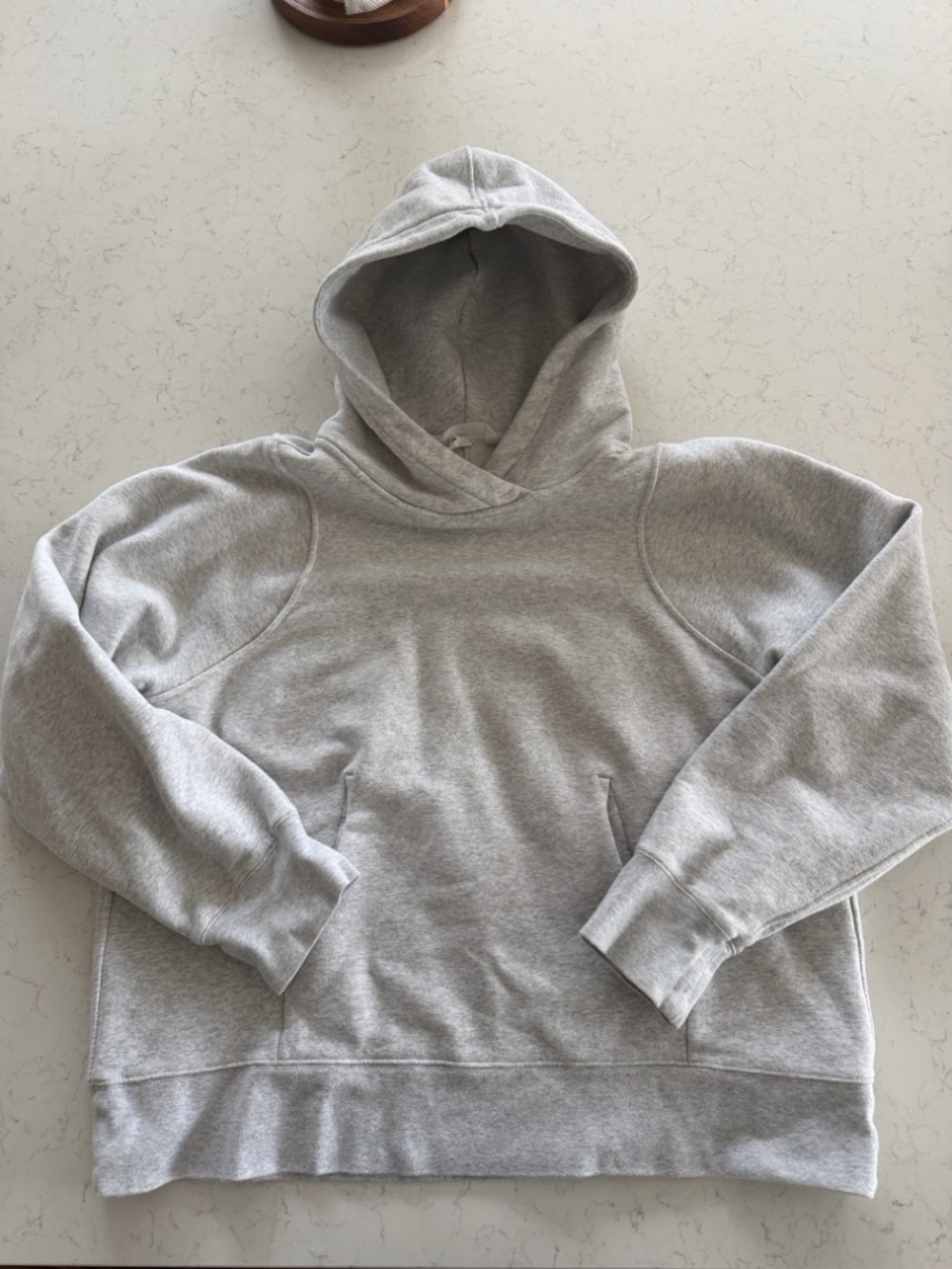lululemon athletica Light Gray Hoodie SZ10